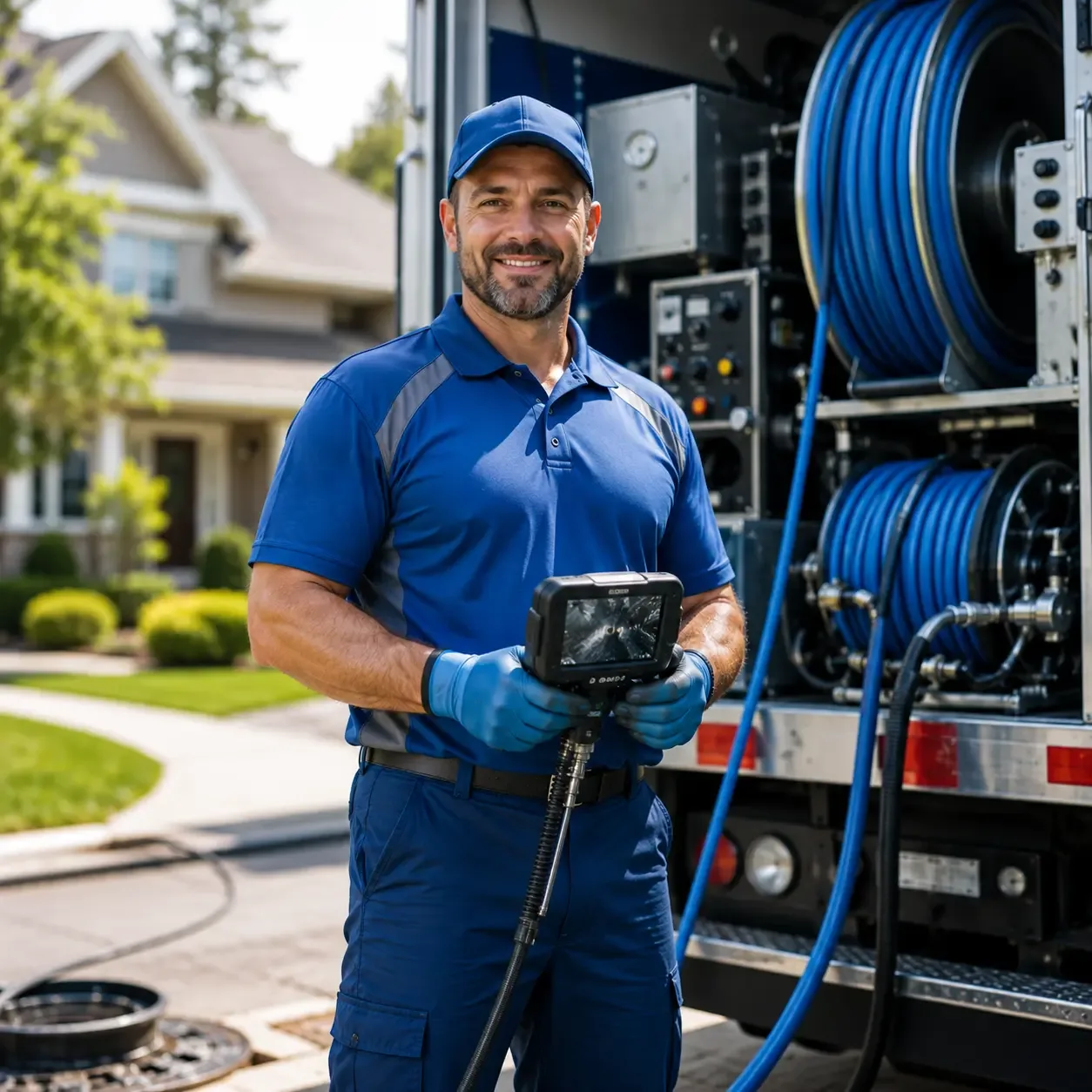 Local outdoor drain cleaning specialists in Lees Summit, MO